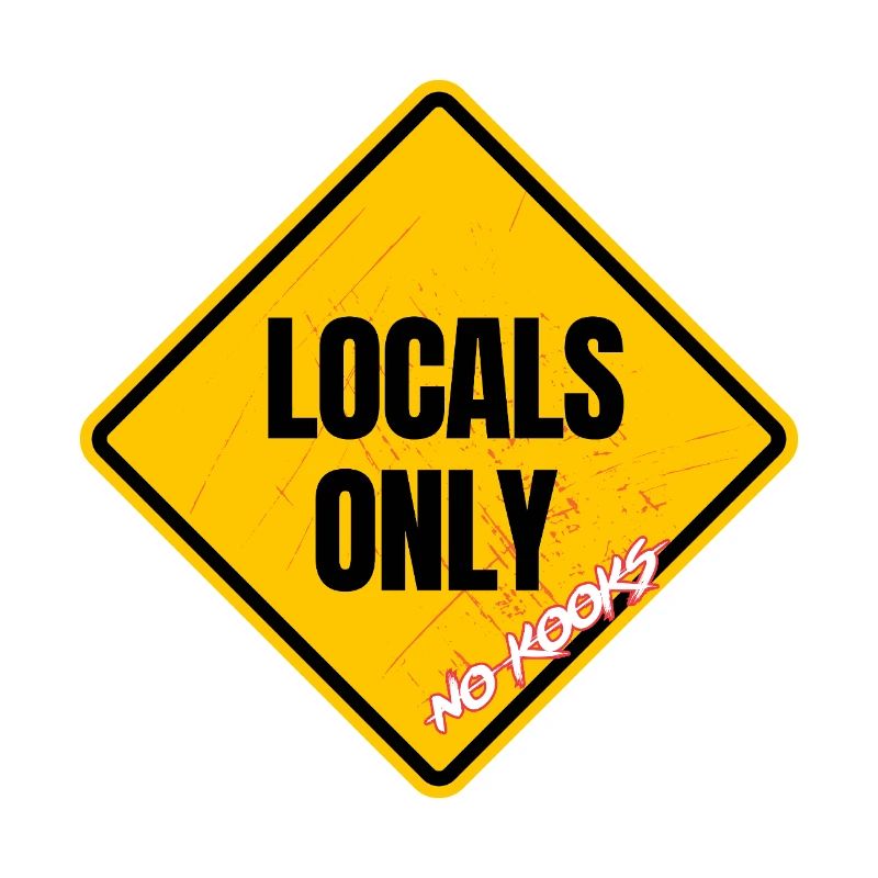 Exklusive Anti-Kook-Schilder