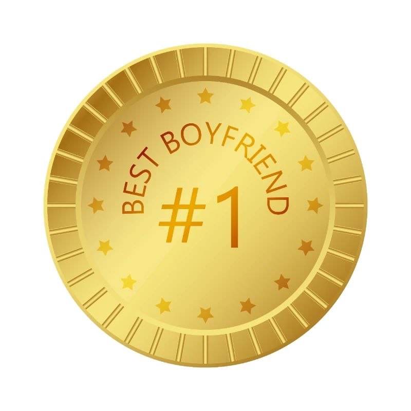 Goldmedaille Bester Freund #1