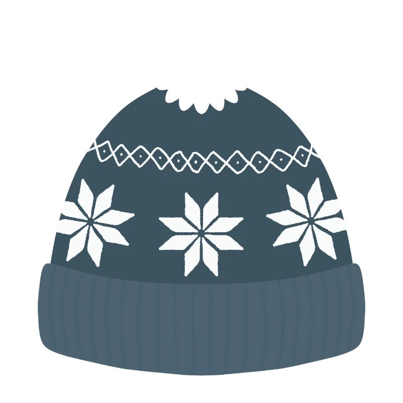 Nordic Snowflake Mütze