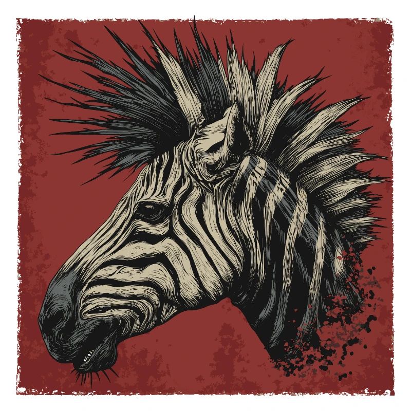 Punkrock Zebra