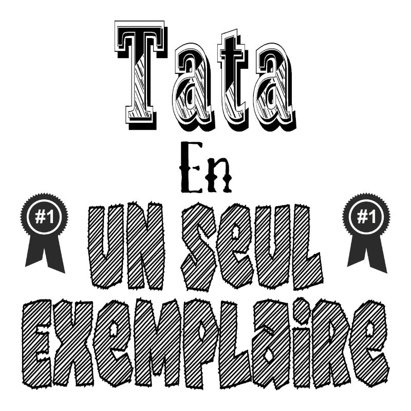 Tata in einem Exemplar