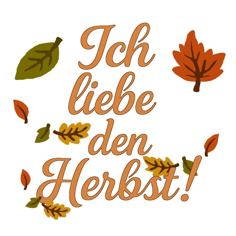 Ich liebe den Herbst