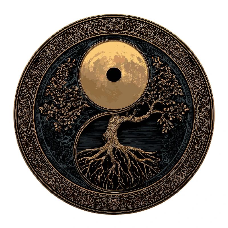 Baum des Lebens - Medaille