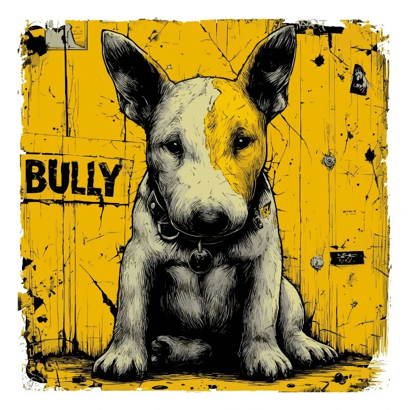 Bullterrier Welpe