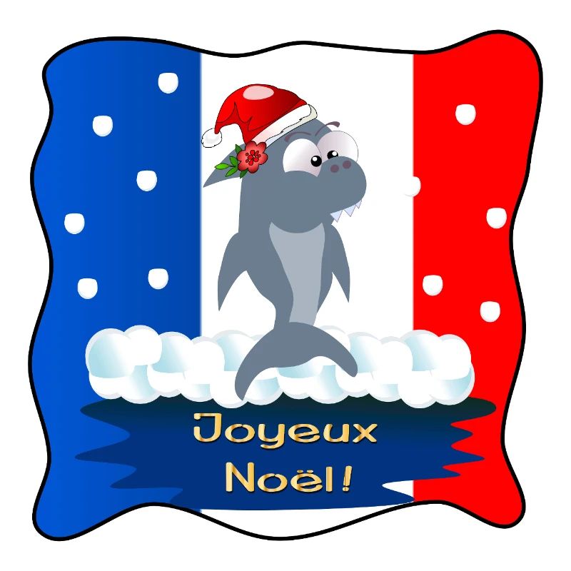 Frohe Weihnachten Sharks Frankreich
