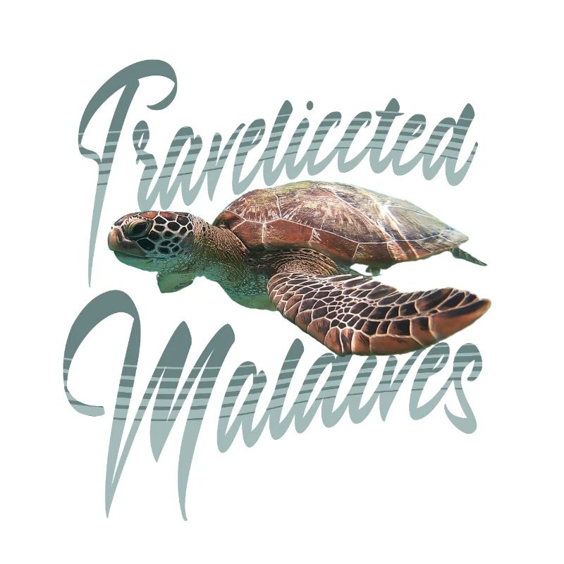 Malediven Schildkröte