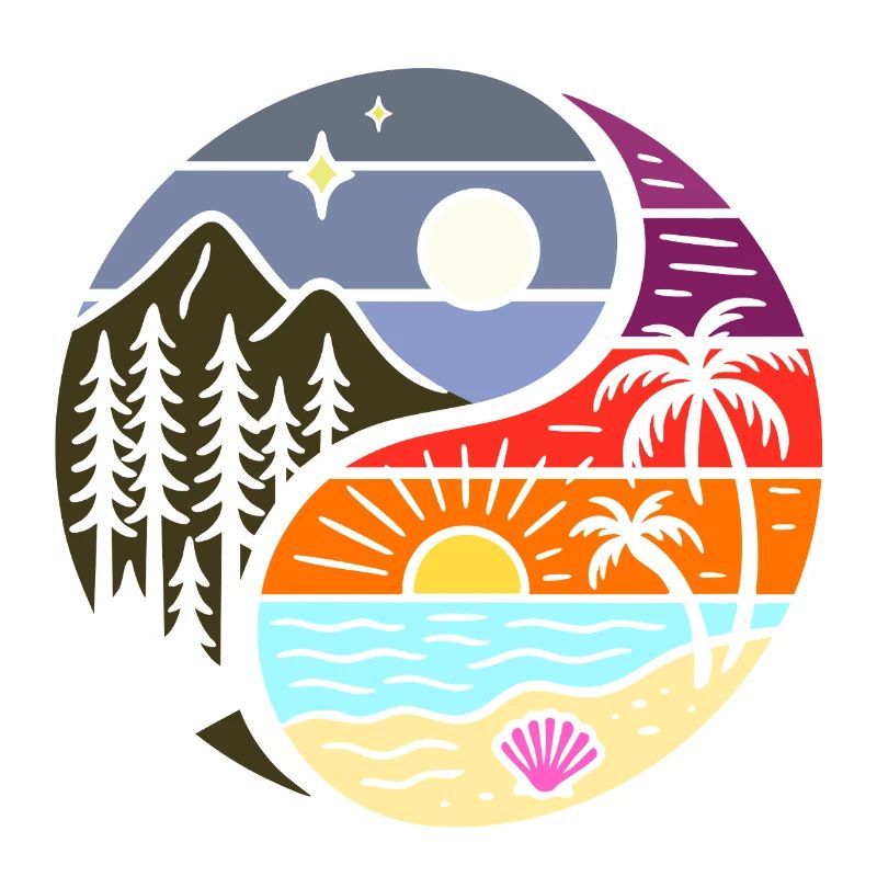 Yin Yang nature love