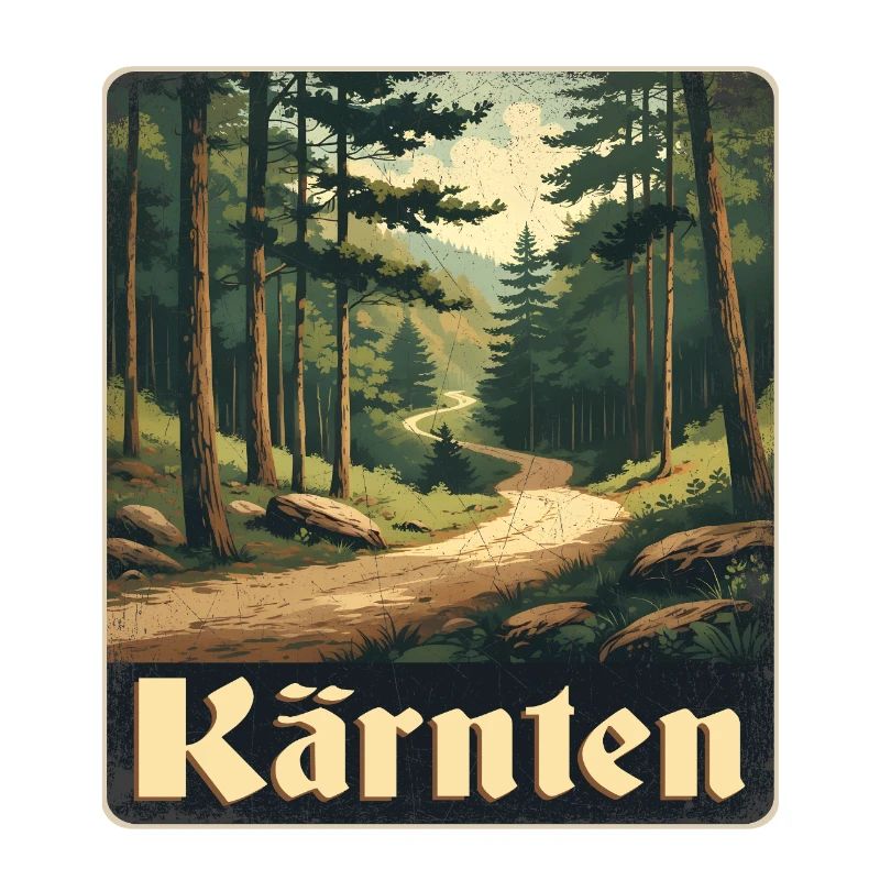 Kärnten Waldweg