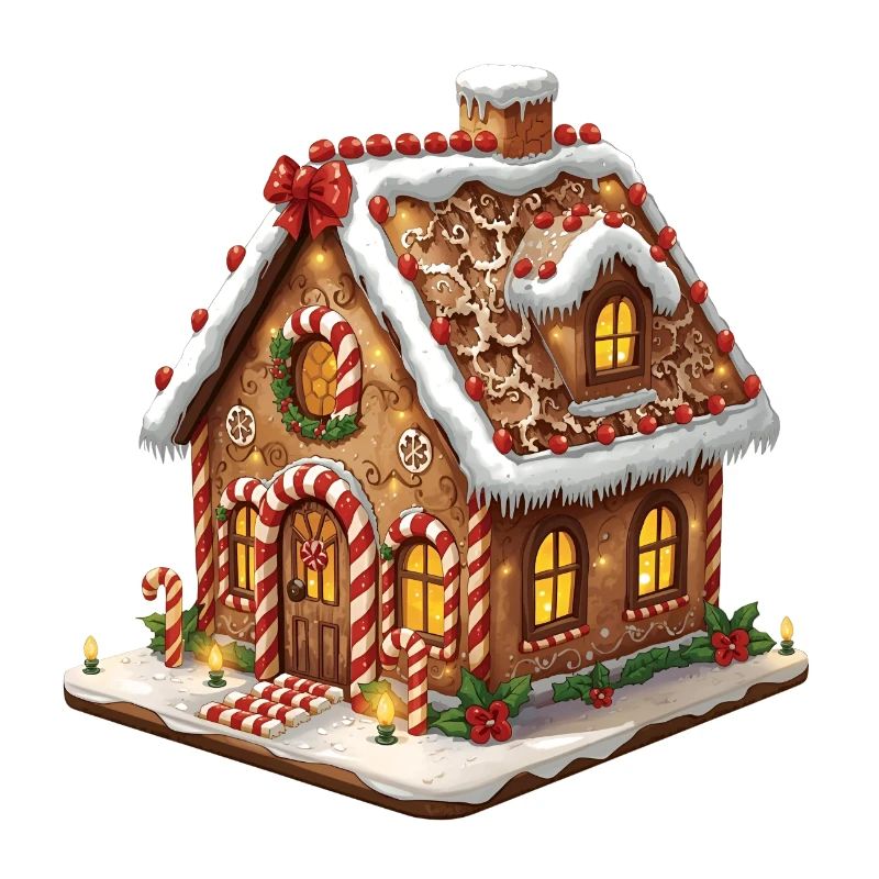 Lebkuchenhaus Winterzauber