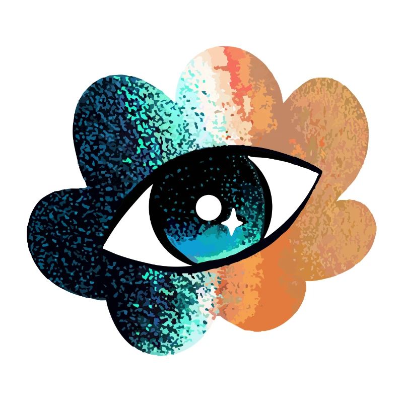 Kosmische Augenblüte