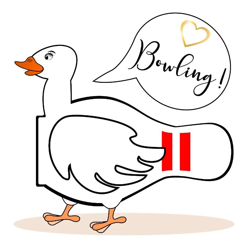 BOWLING LUSTIGE GANS