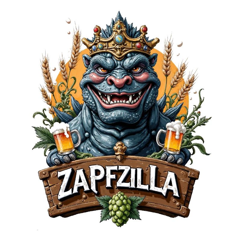 Zapfzilla König Dino Bier
