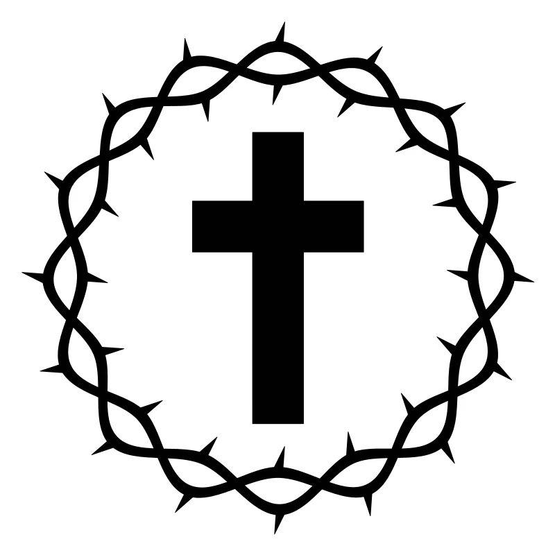 Kreuz und Dornenkrone