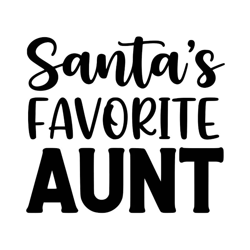 Santa's Favorite Aunt