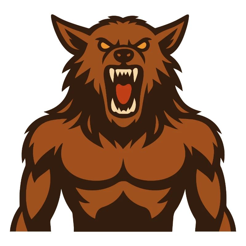 Wolfsbrüller Monstermotiv