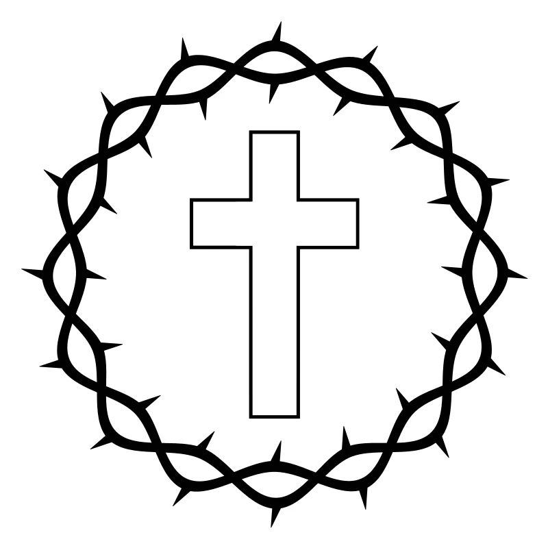 Kreuz und Dornenkrone