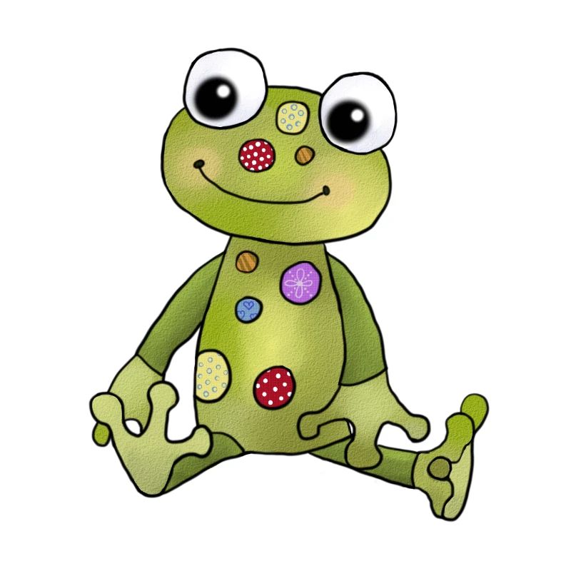 Frosch_mit_Punkten