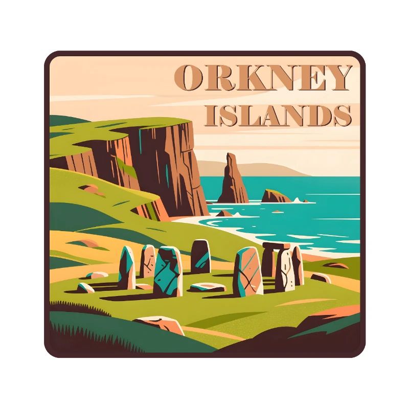 Orkney Islands Schottland