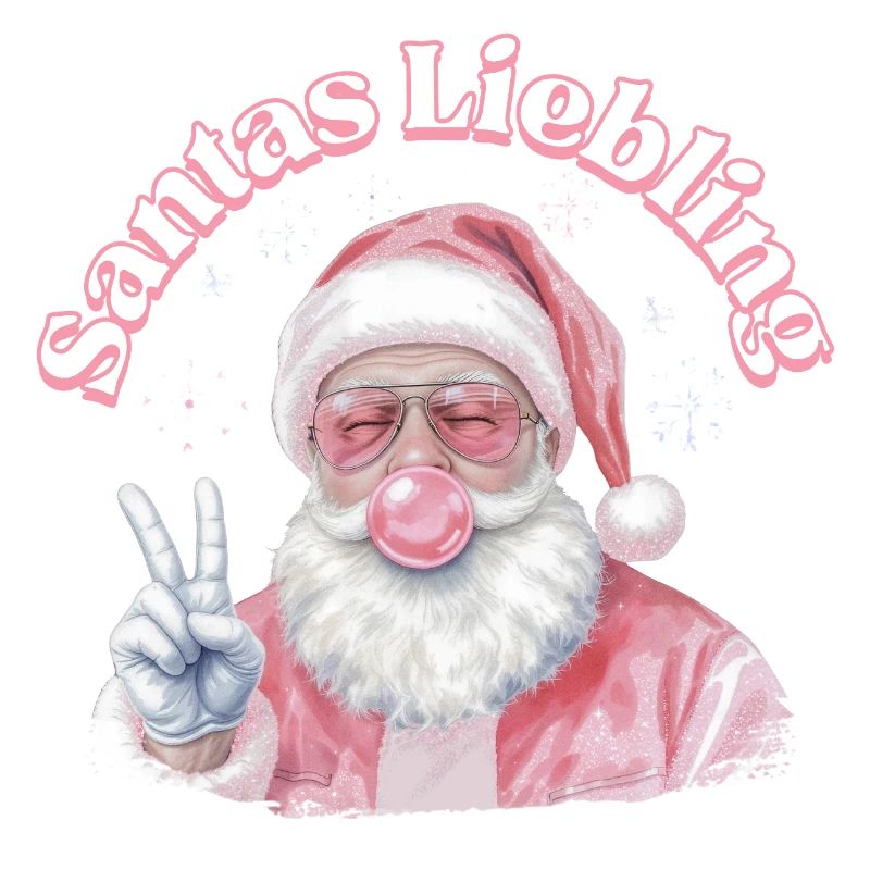 Santa's Lieblinge Pink Weihnacht