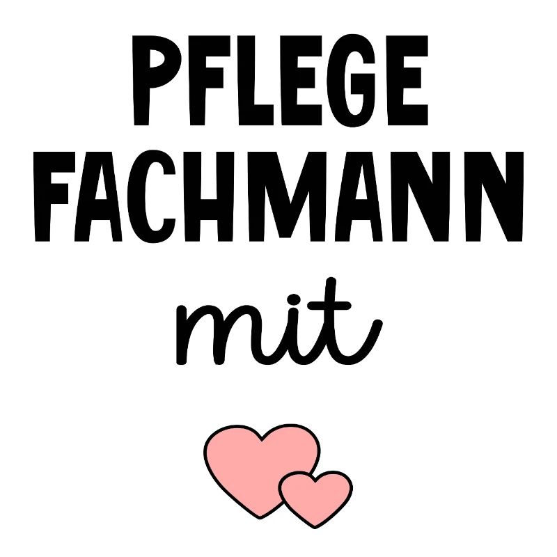 Pflege Pflegefachmann mit Herz