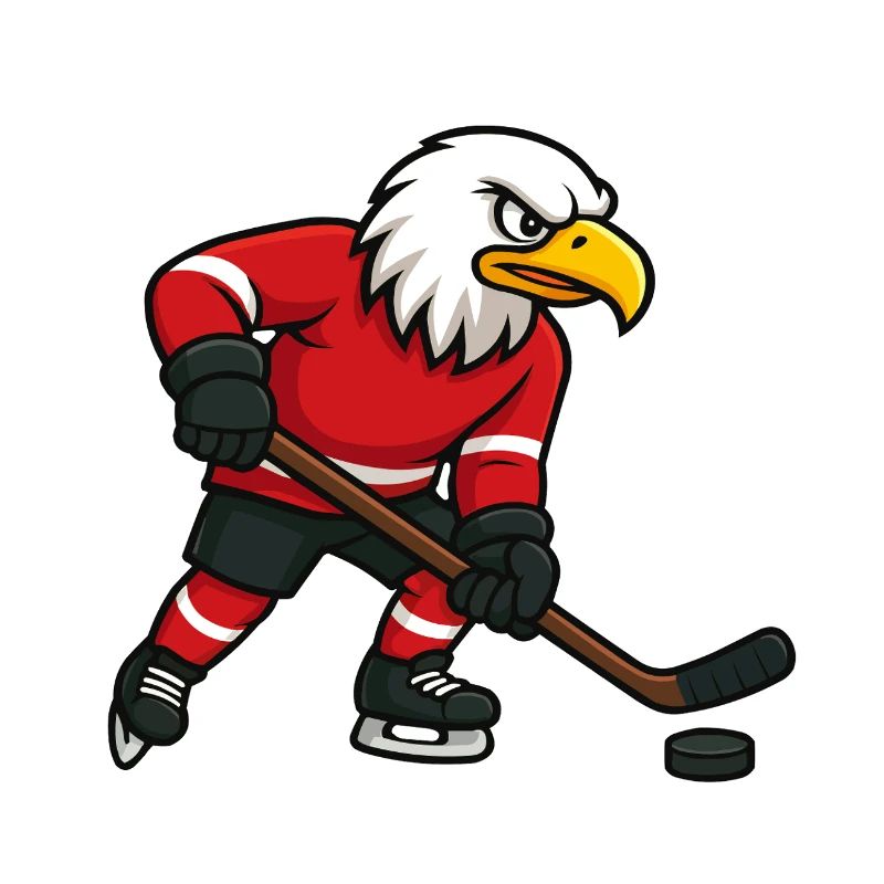 Adler Hockey Maskottchen