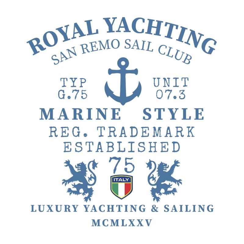 Stil Royal Marin Wappen