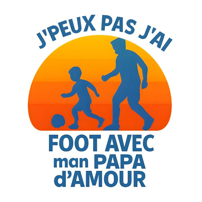 Fußball mit Papa d'amour