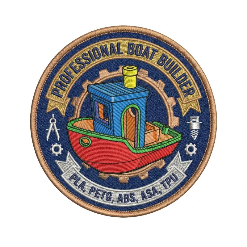 Professional Boatbuilder Benchy Patch