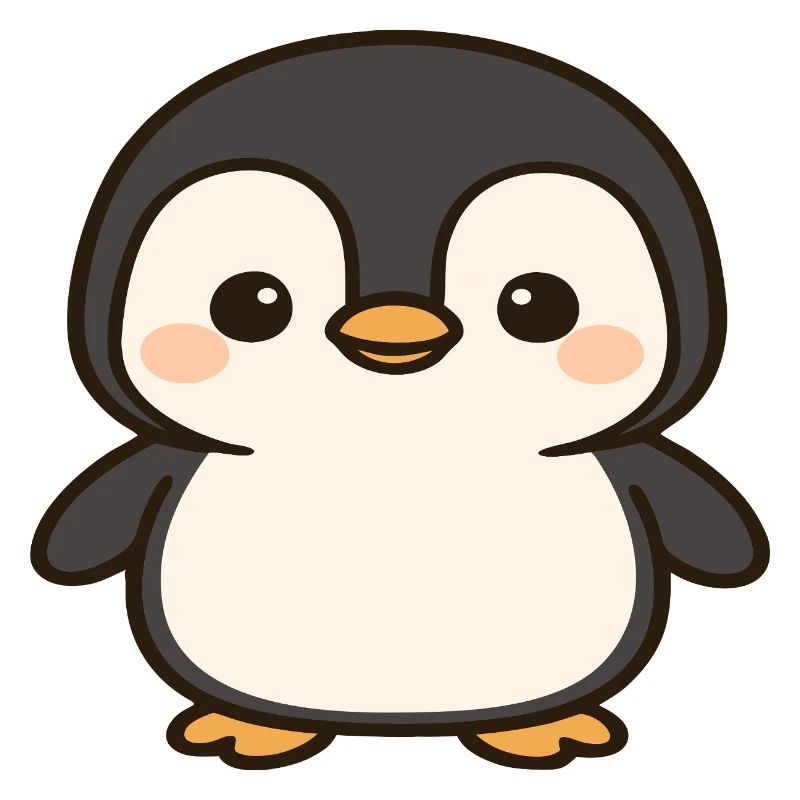 Kawaii Pinguin Charm