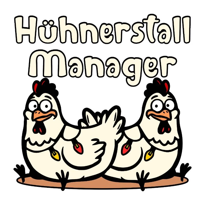 Weihnachten Hühnerstall Manager