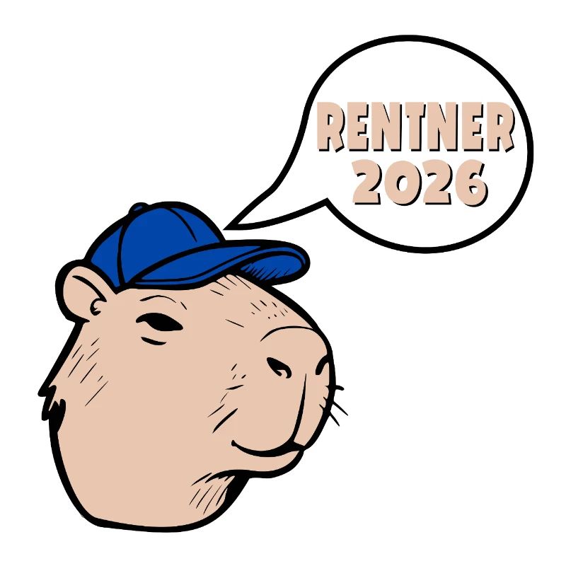 Rentner Rente 2026 Capybara