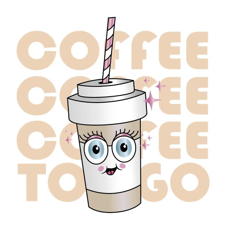 Kaffee To-Go Maskottchen