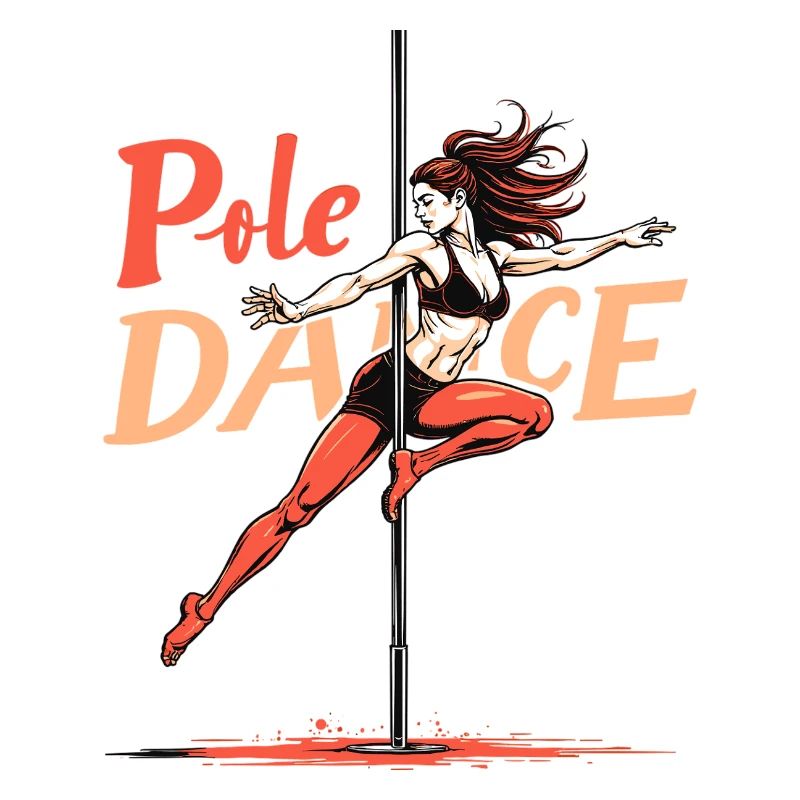 Pole Dance Poledancerin akrobatisch Geschenk