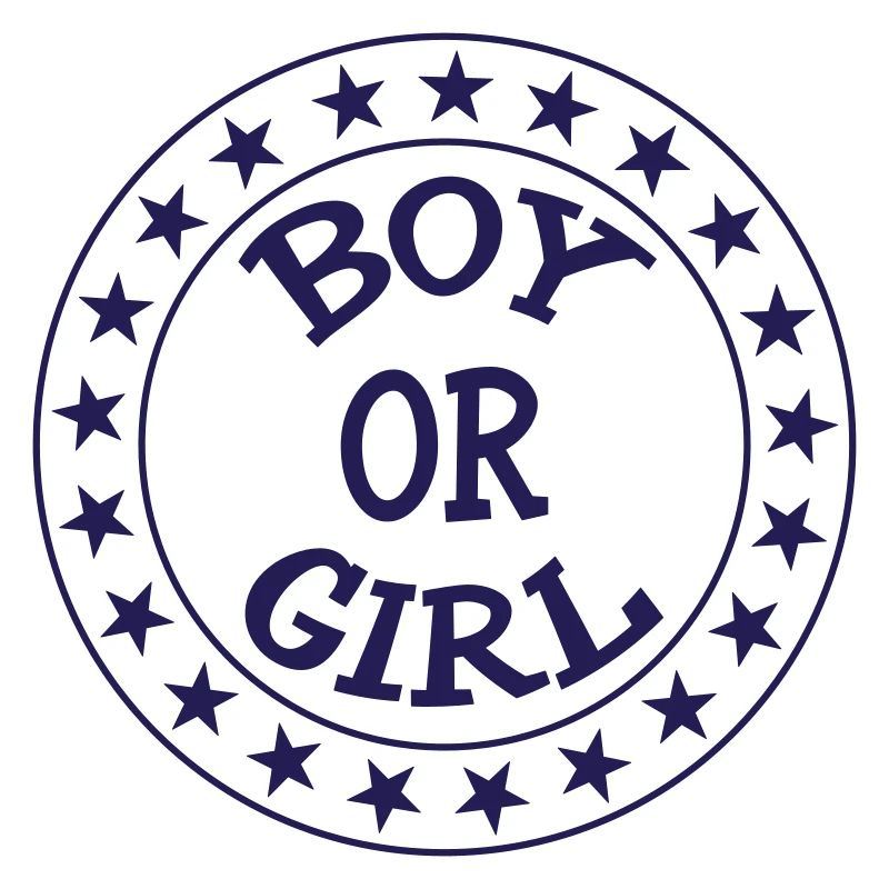 Junge oder Mädchen? Schwangerschaftsgeburt Schwanger