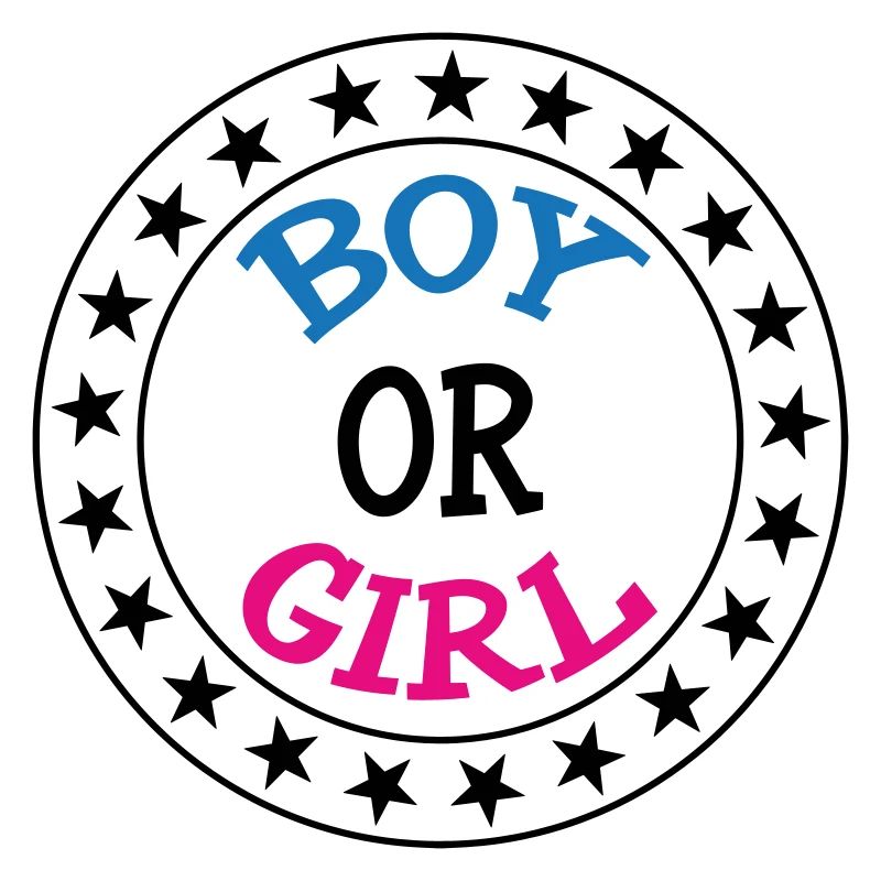 Junge oder Mädchen? Schwangerschaftsgeburt Schwanger