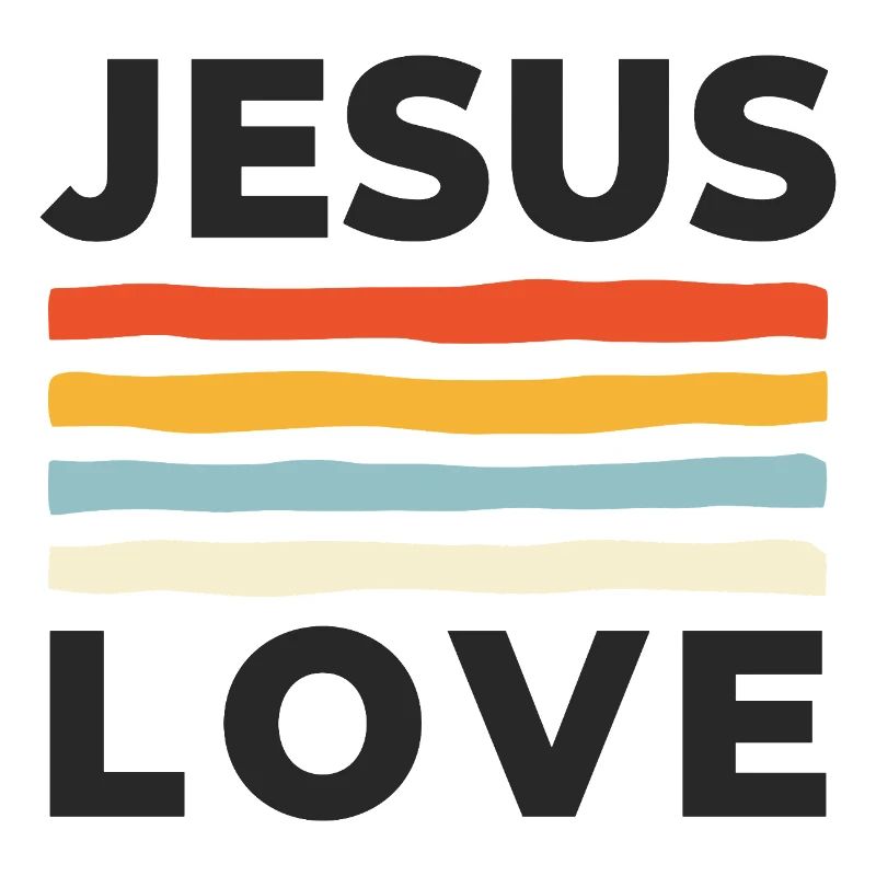 Jesus Love Christliche Nächstenliebe
