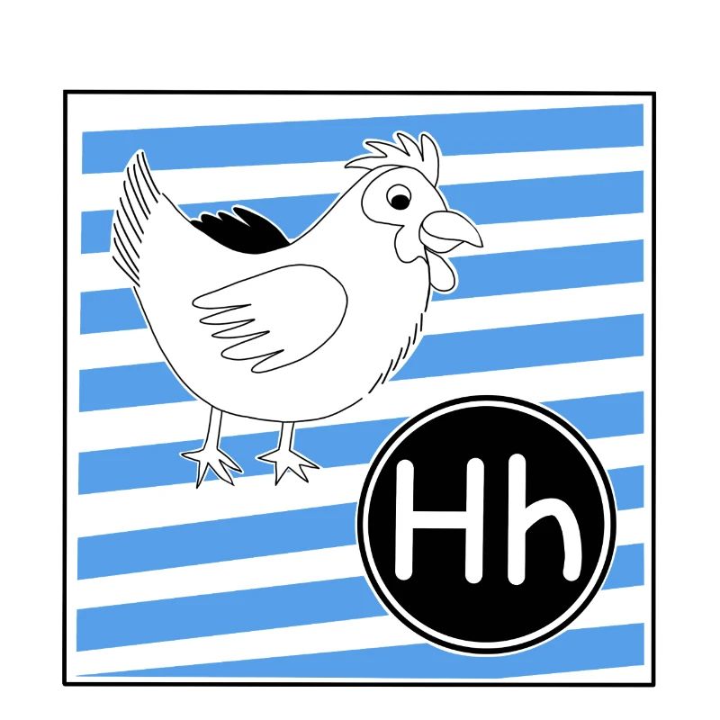 H wie Huhn