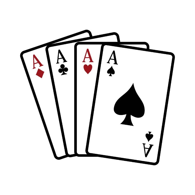 Ass-Spielkarten