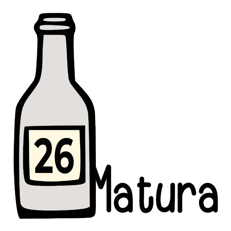 Matura 2026 - Party Flasche