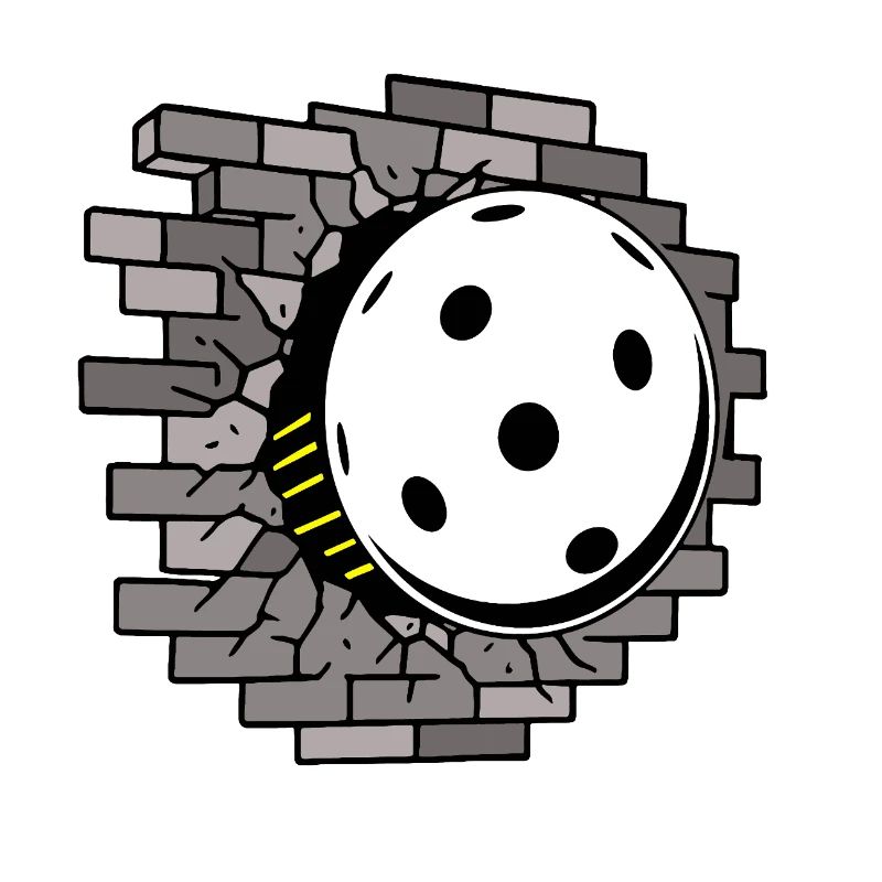 Floorball , Mauerdurchbruch