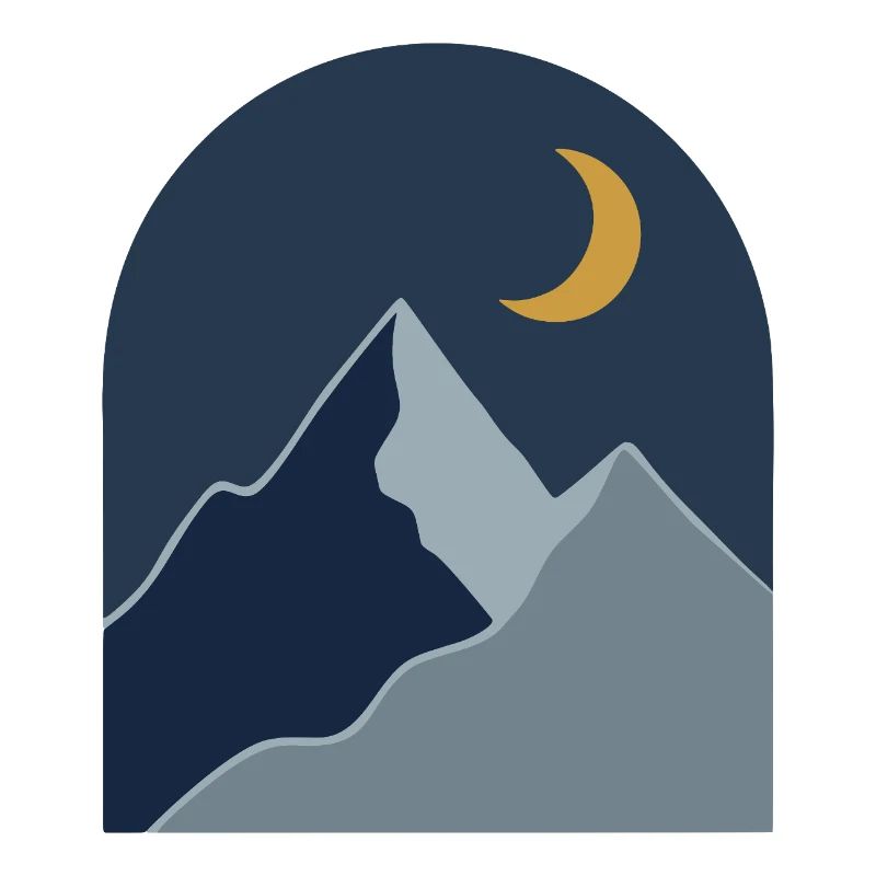 Midnight Mountain Serenity