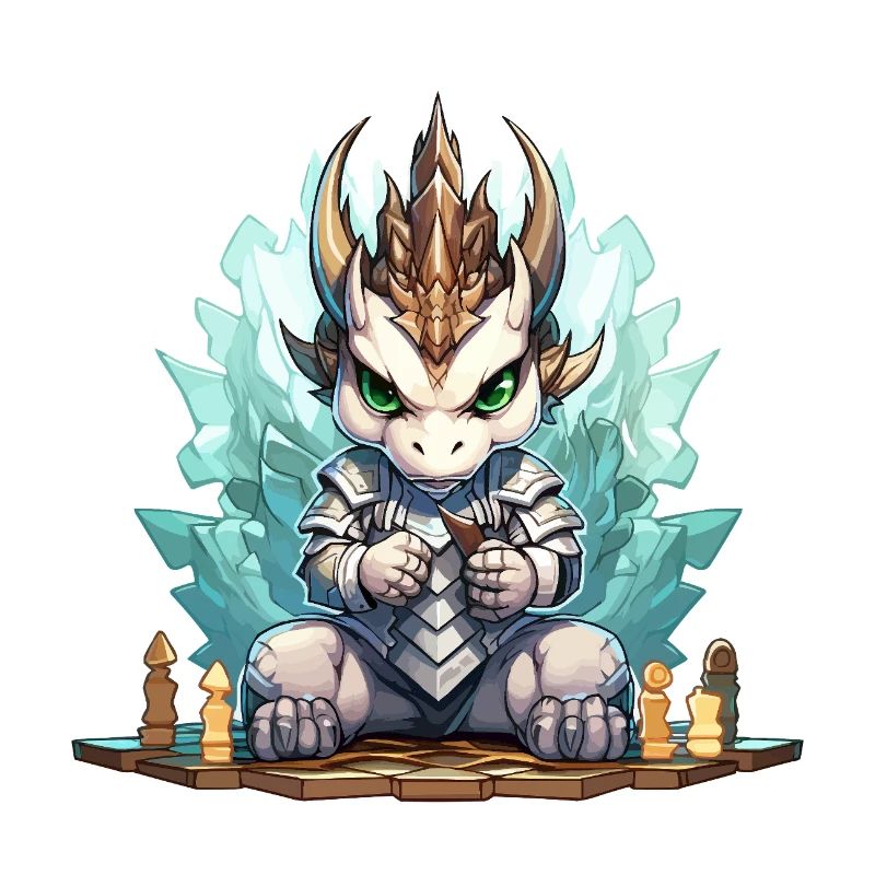 Eisdrache Ritter Kristallkranz