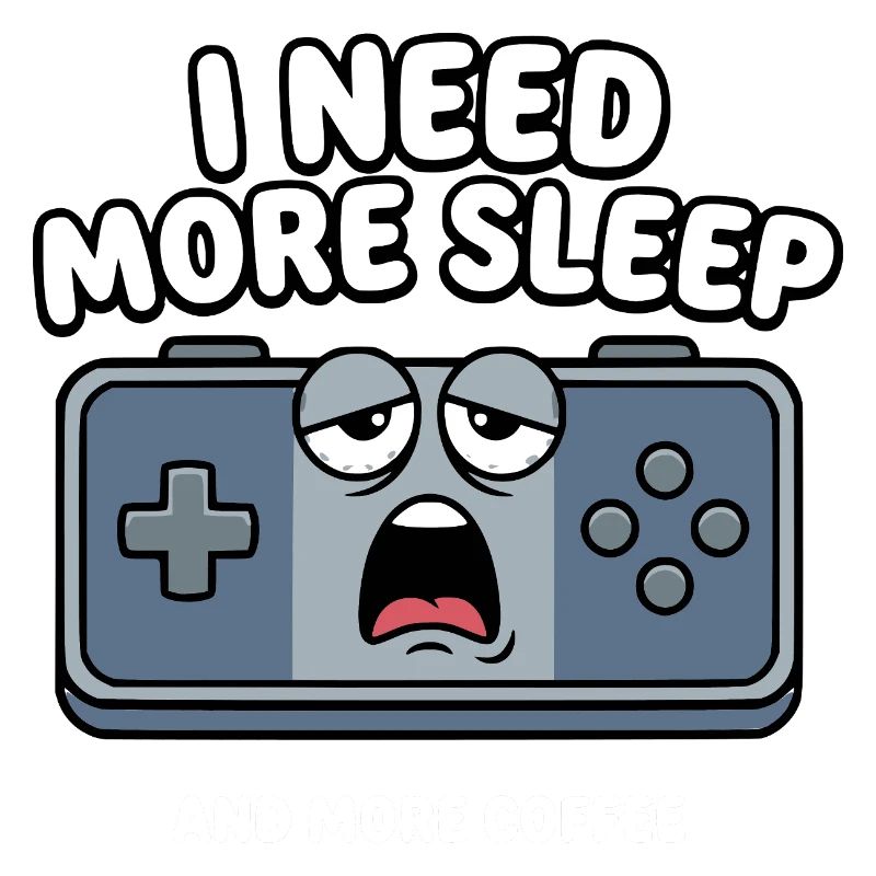 Schlafmangel Gaming Controller