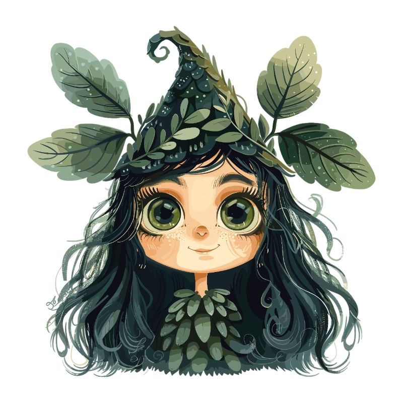 Leaf Queen, Forest Creature, Forest Fairy