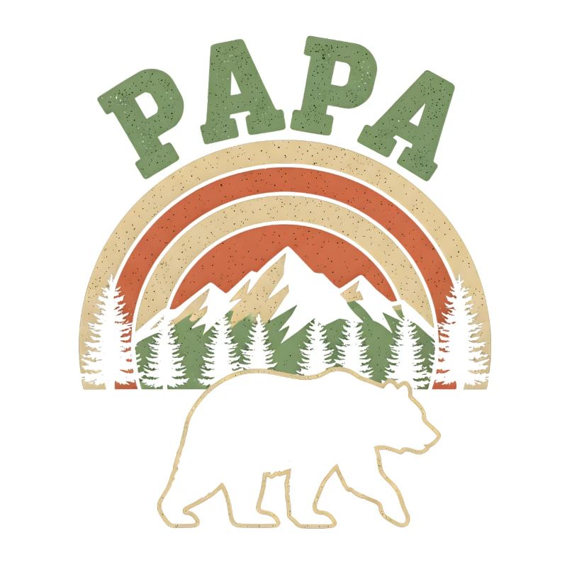 PAPA Mountain Retro Natur