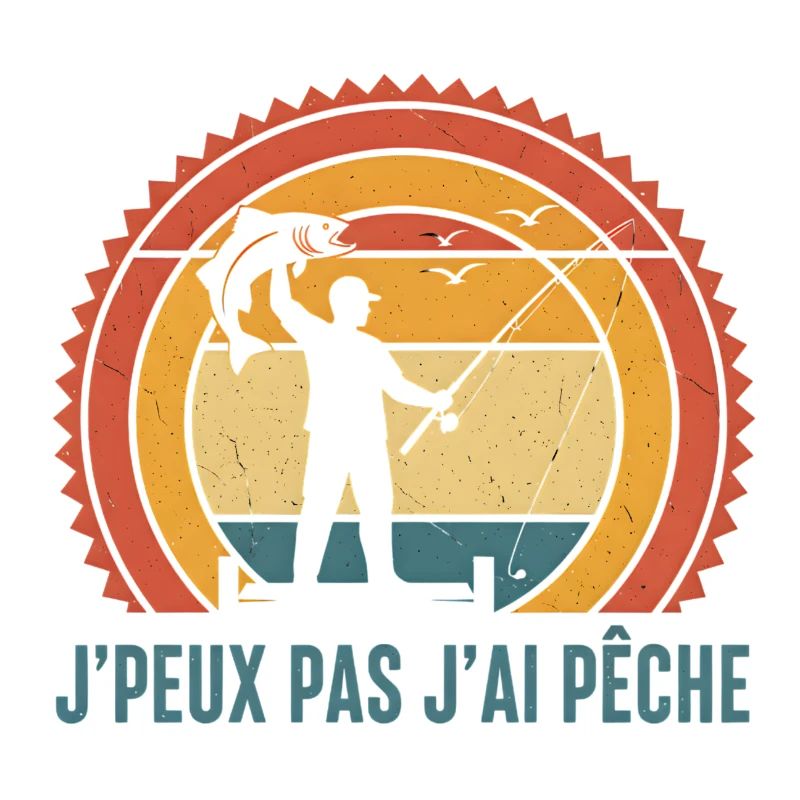 J'ai Pêche Retro Crépuscule