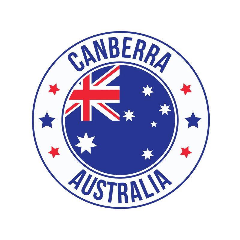Canberra-Australien-Emblem