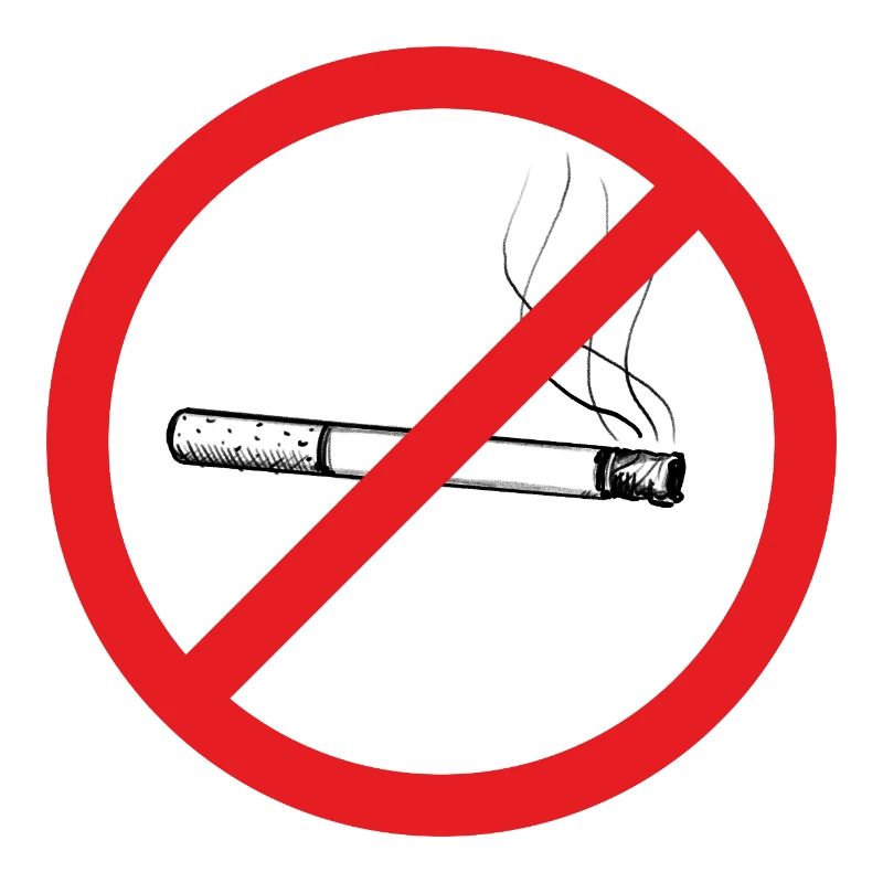Nichtraucher Zeichen - Illustration