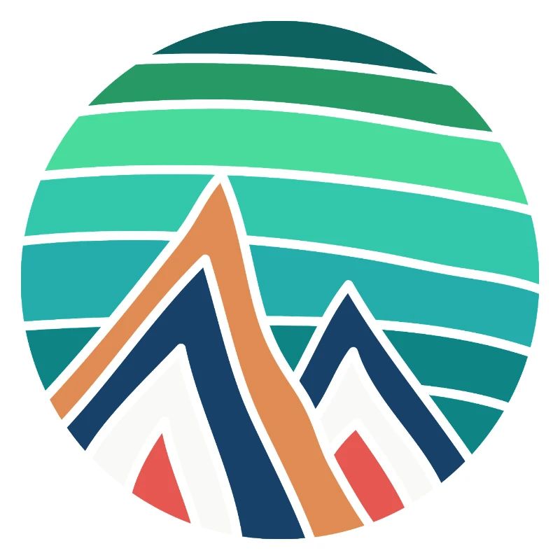 Turquoise Circle Mountains