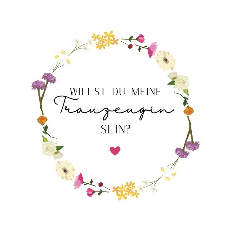 Trauzeugin fragen Idee